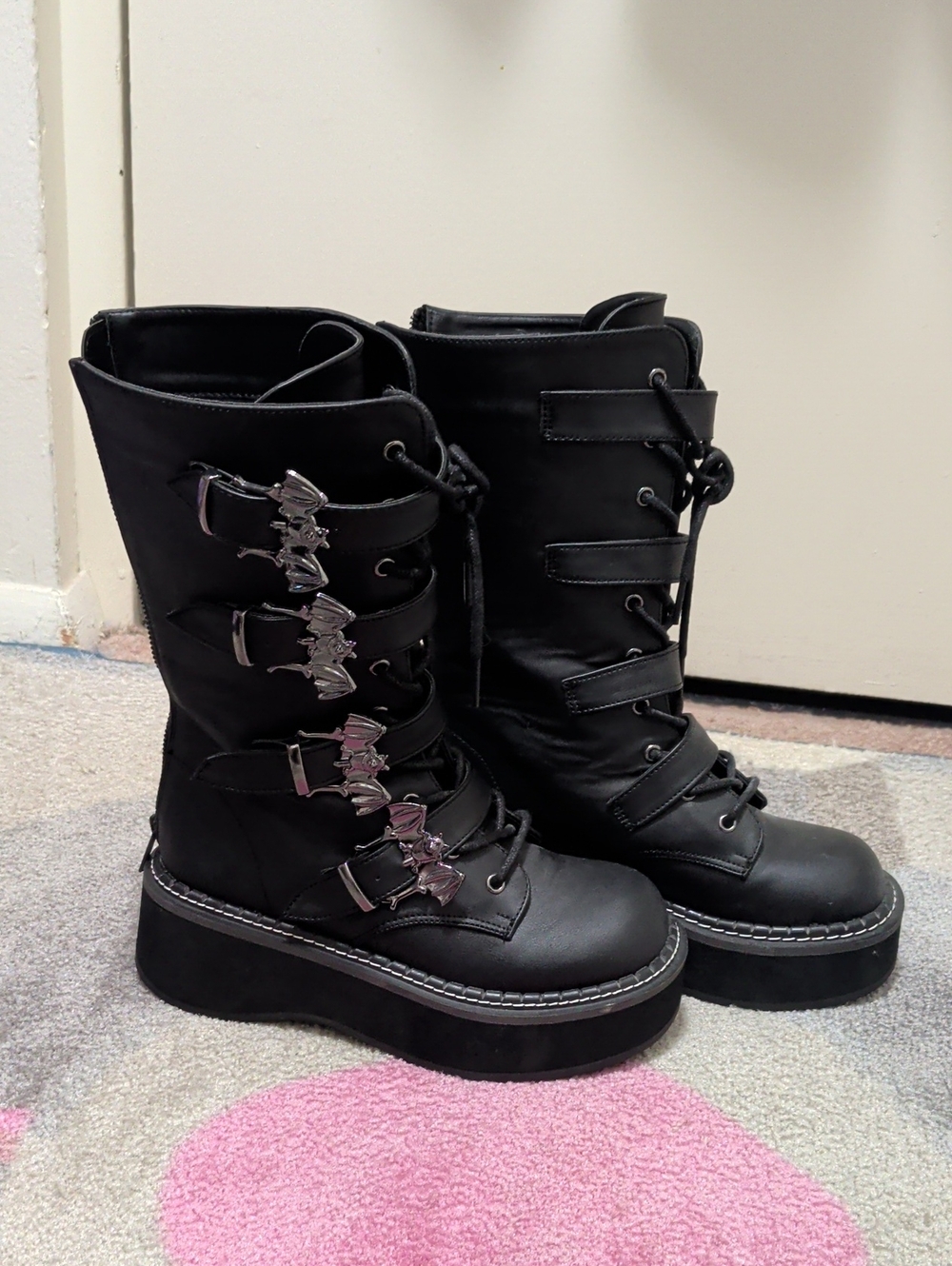 Demonia Emily-322 Boots, Women's 6-6.5